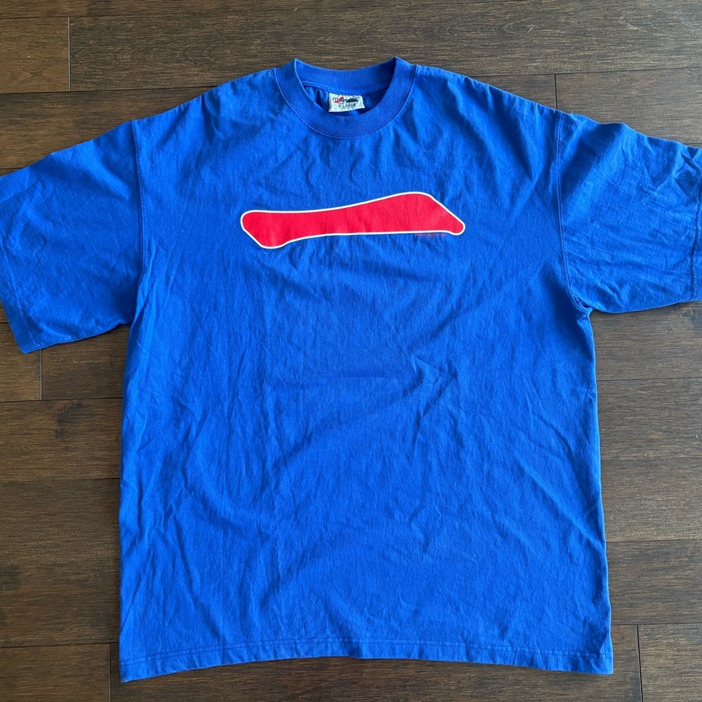 Vintage Montreal Expos 2000 Blue Majestic Authentic Collection T-shirt XL